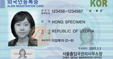 Thẻ cư trú tại Hàn Quốc