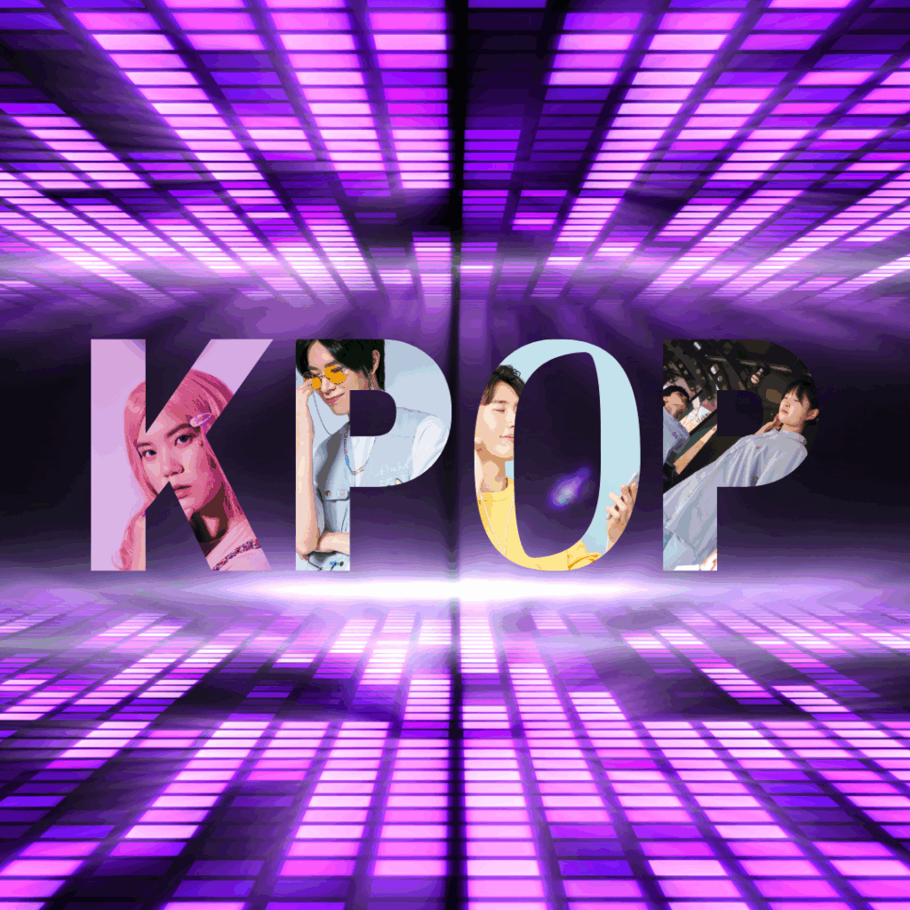 I Love K-Pop Music Instagram Post Template